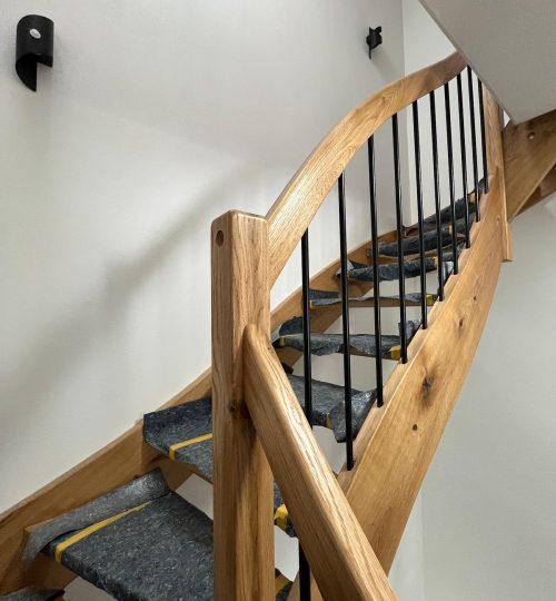 Holztreppe aus Echt-Holz